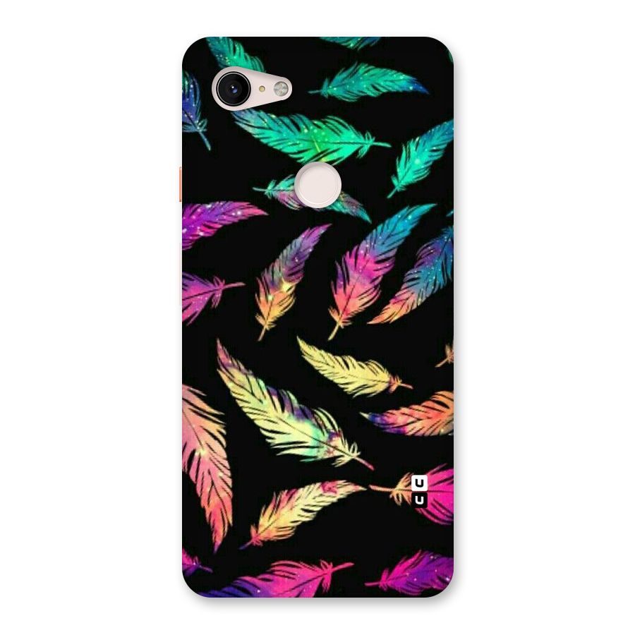Bright Feathers Back Case for Google Pixel 3 XL