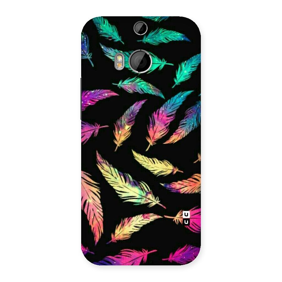 Bright Feathers Back Case for HTC One M8