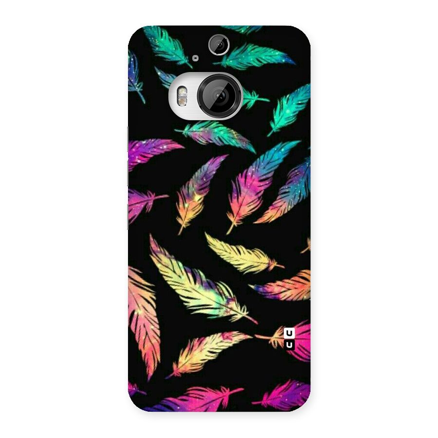 Bright Feathers Back Case for HTC One M9 Plus