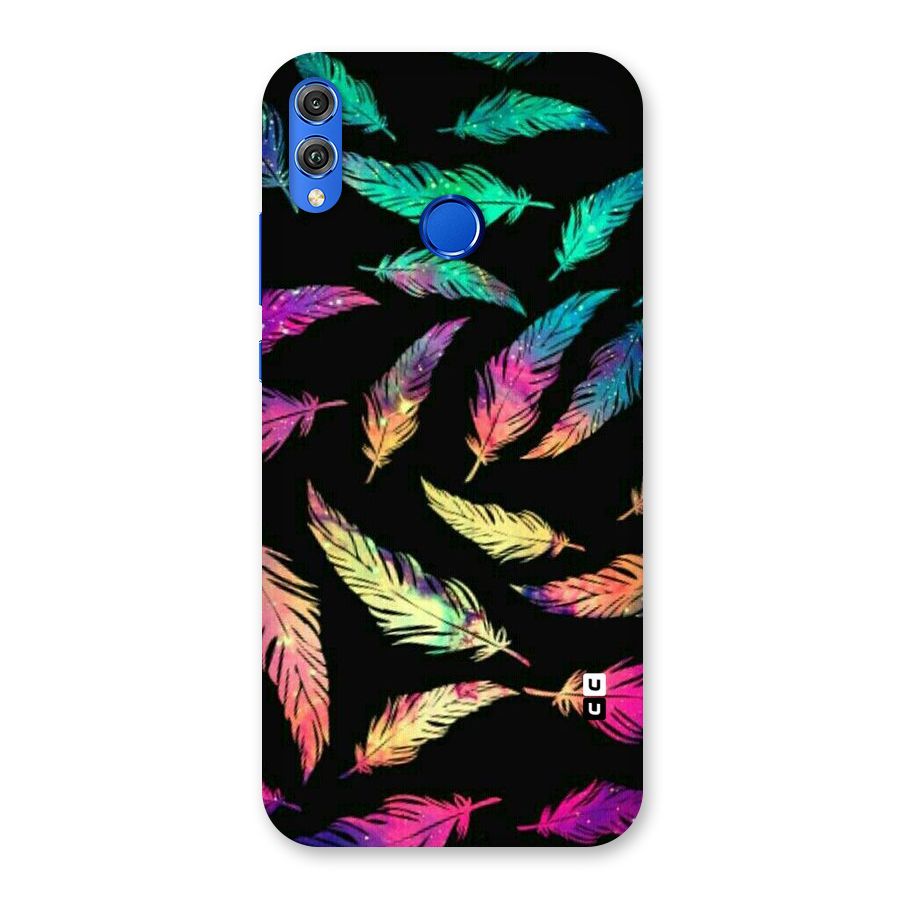 Bright Feathers Back Case for Honor 8X