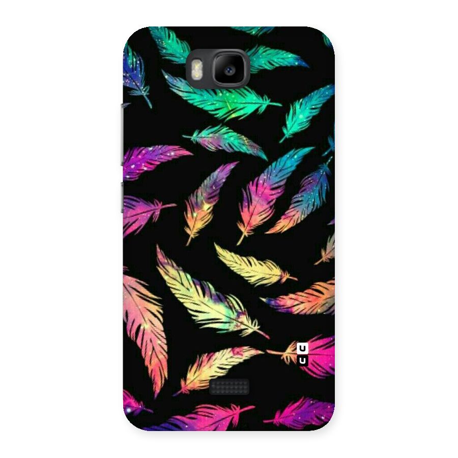 Bright Feathers Back Case for Honor Bee