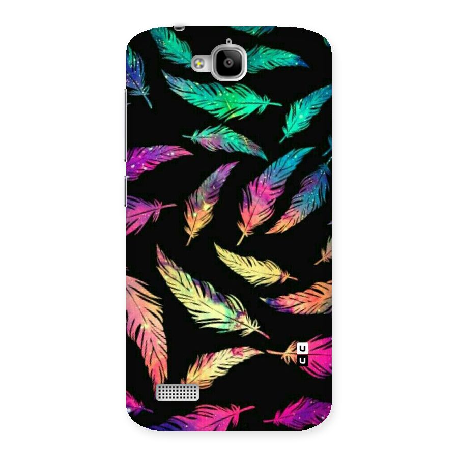 Bright Feathers Back Case for Honor Holly