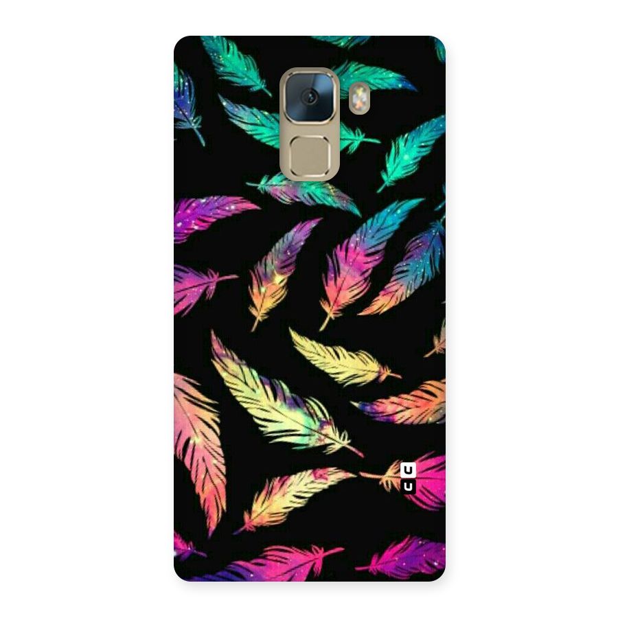 Bright Feathers Back Case for Huawei Honor 7
