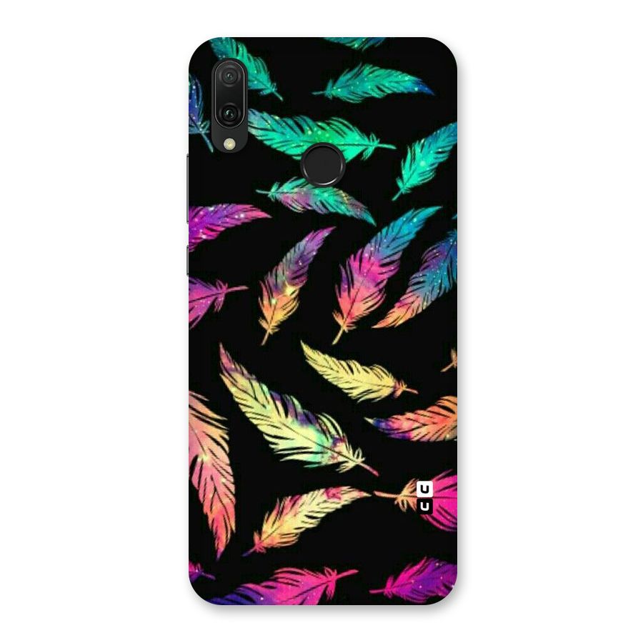 Bright Feathers Back Case for Huawei Y9 (2019)