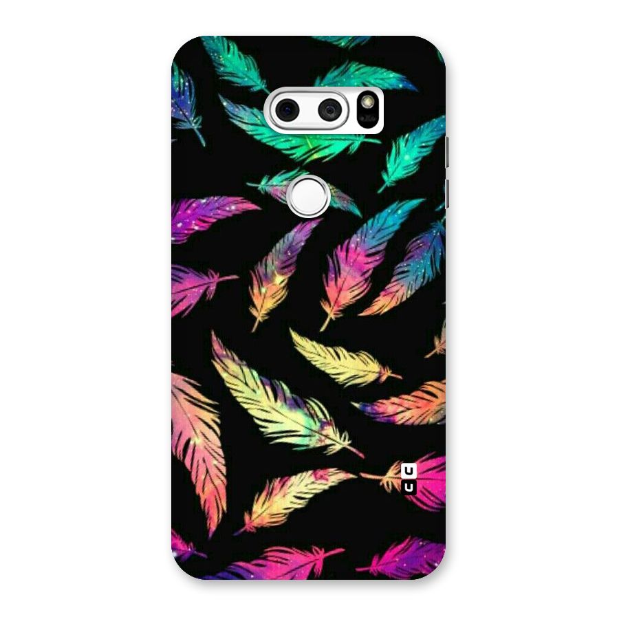 Bright Feathers Back Case for LG V30