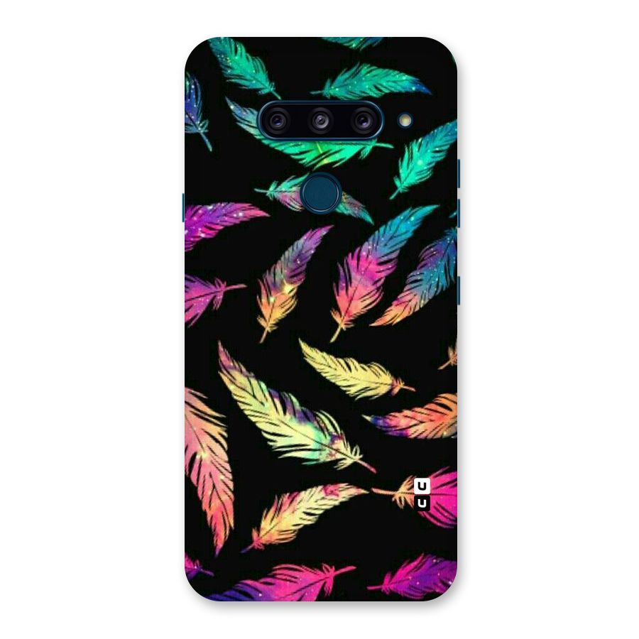 Bright Feathers Back Case for LG  V40 ThinQ