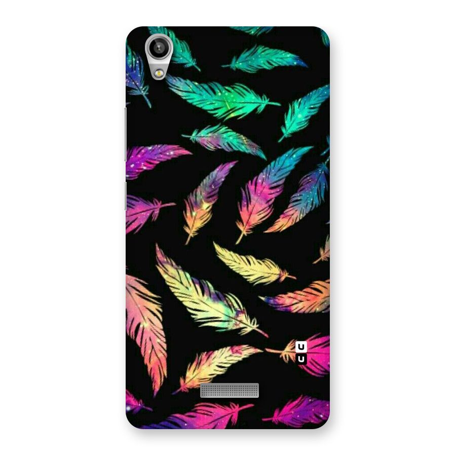 Bright Feathers Back Case for Lava-Pixel-V1