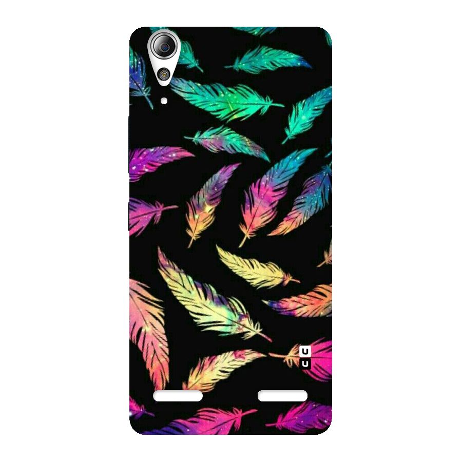 Bright Feathers Back Case for Lenovo A6000 Plus