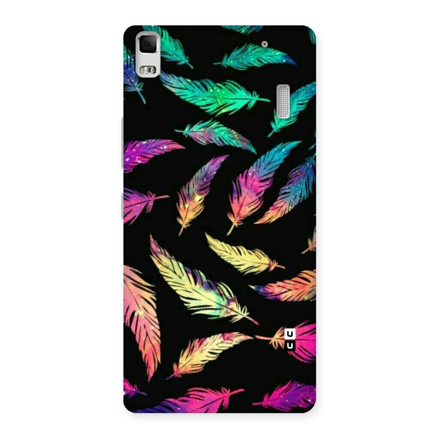Bright Feathers Back Case for Lenovo K3 Note