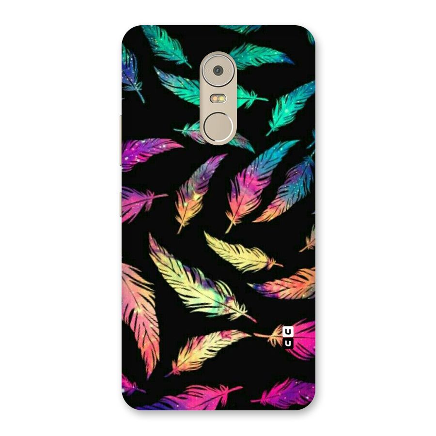 Bright Feathers Back Case for Lenovo K6 Note