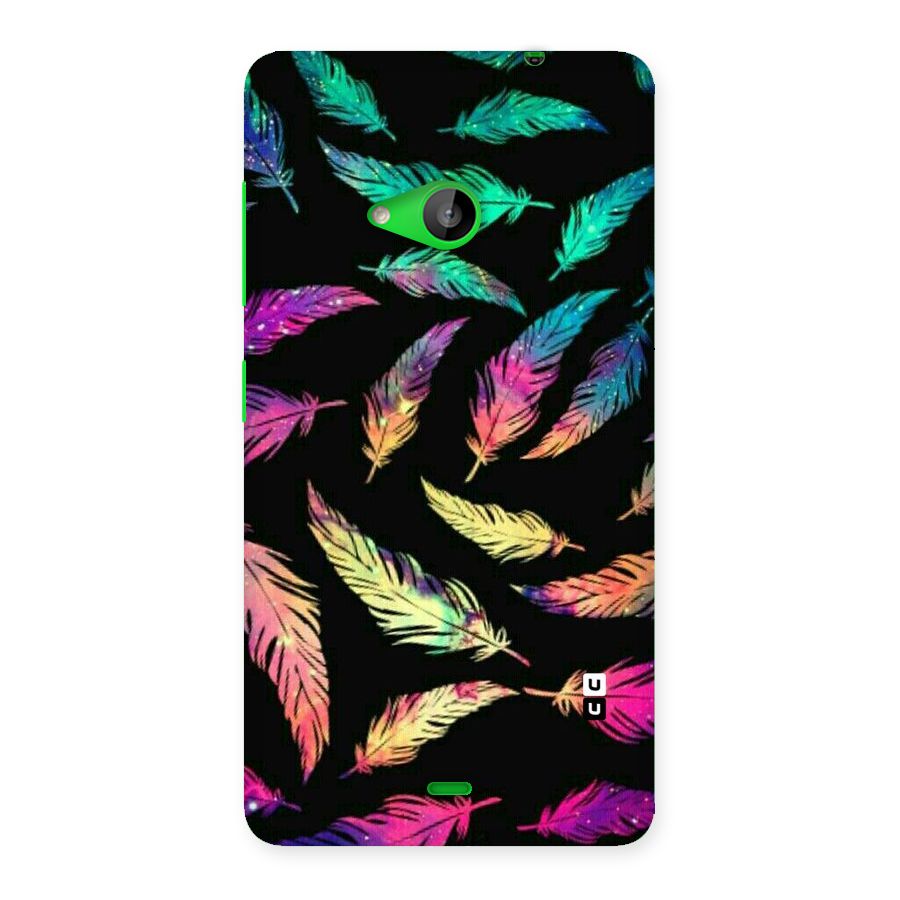 Bright Feathers Back Case for Lumia 535