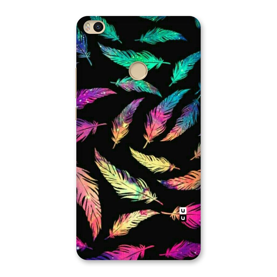 Bright Feathers Back Case for Mi Max 2