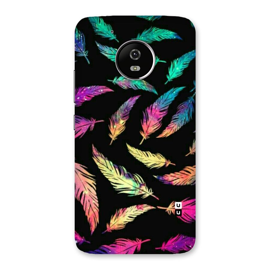 Bright Feathers Back Case for Moto G5