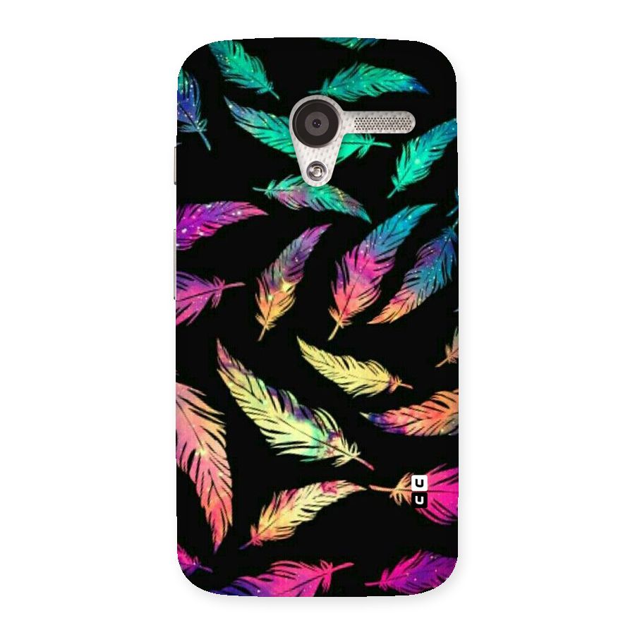 Bright Feathers Back Case for Moto X