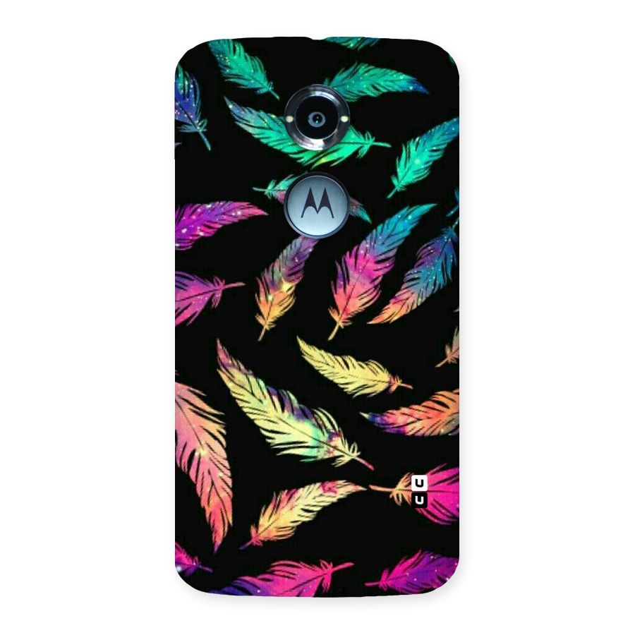 Bright Feathers Back Case for Moto X 2nd Gen