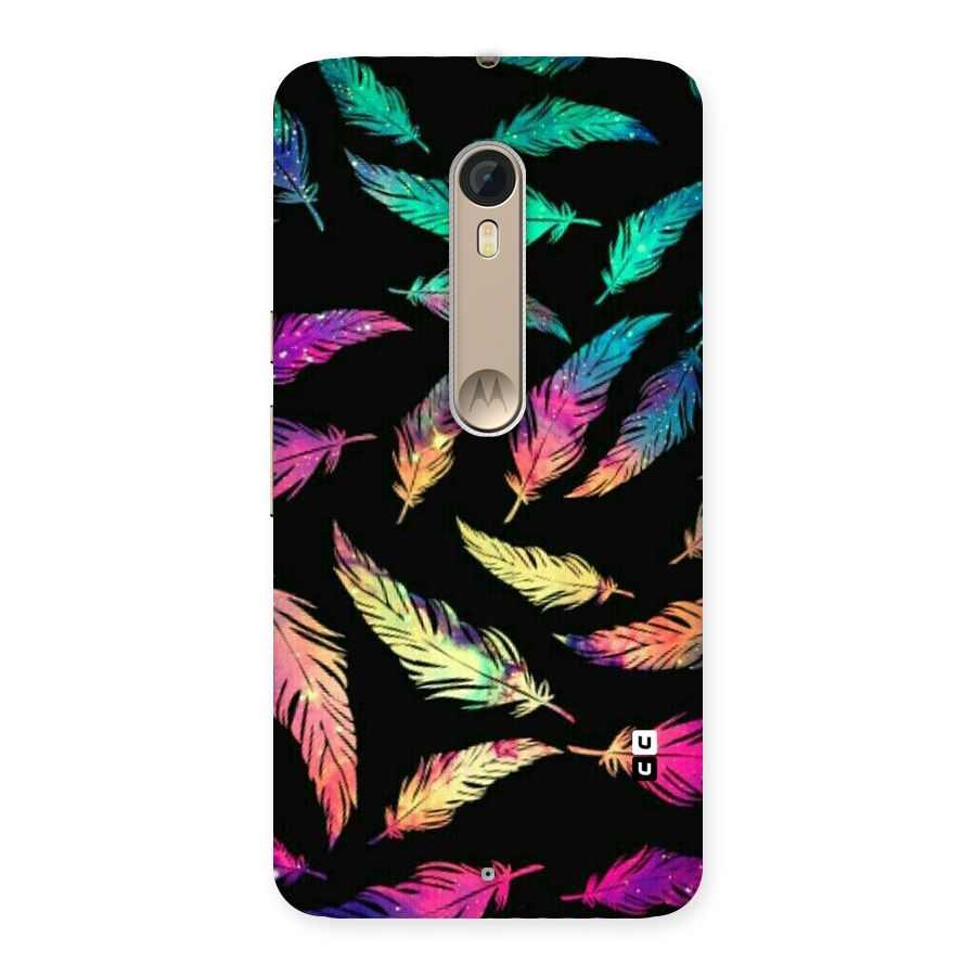 Bright Feathers Back Case for Motorola Moto X Style