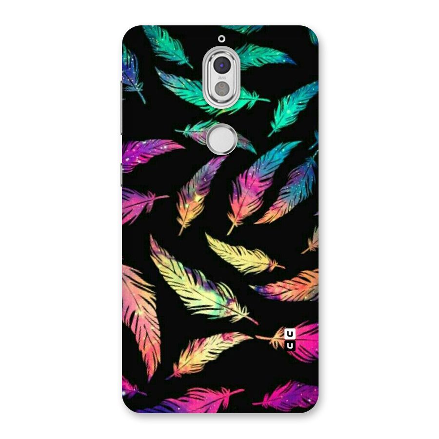 Bright Feathers Back Case for Nokia 7