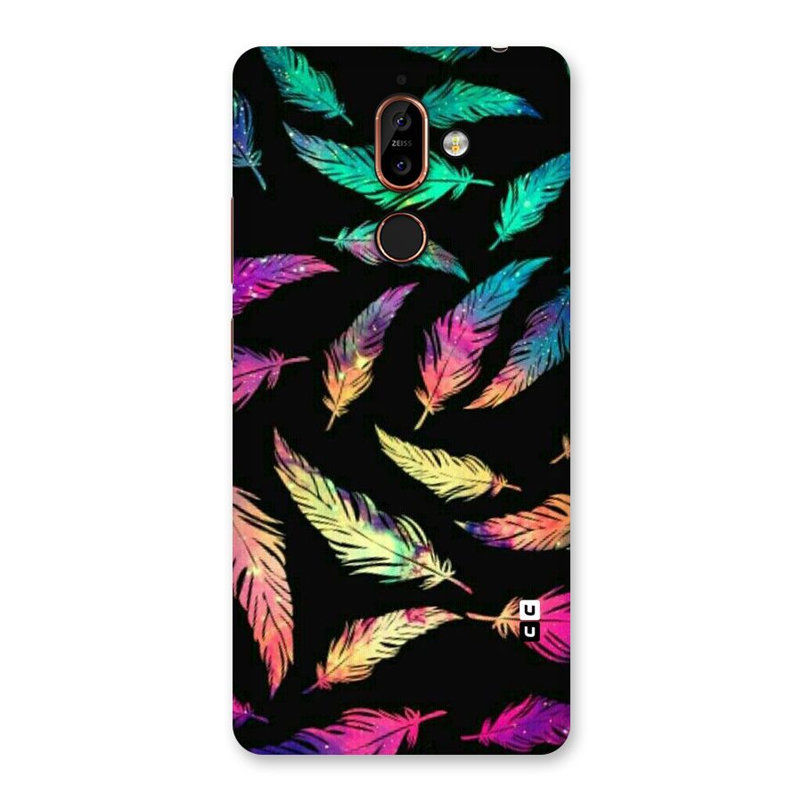 Bright Feathers Back Case for Nokia 7 Plus
