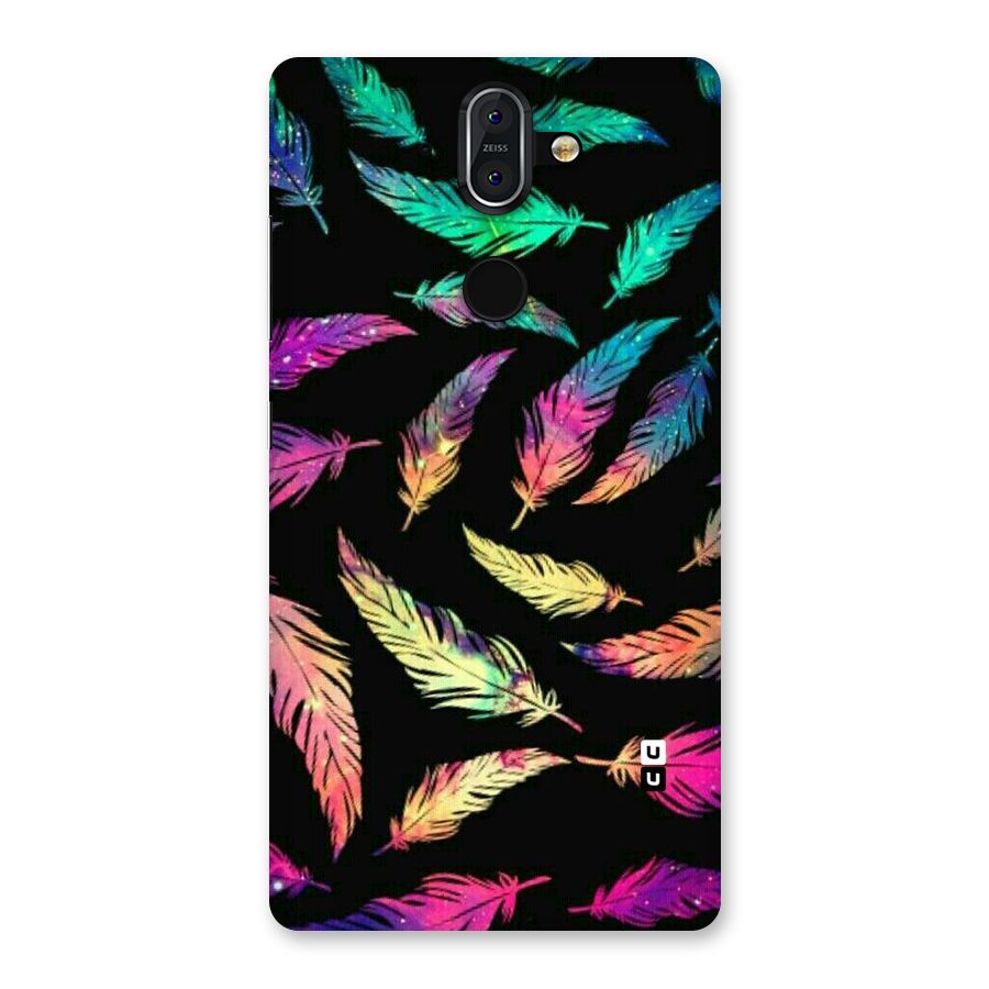 Bright Feathers Back Case for Nokia 8 Sirocco