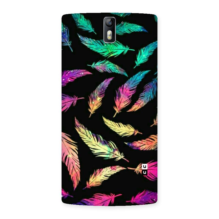Bright Feathers Back Case for One Plus One
