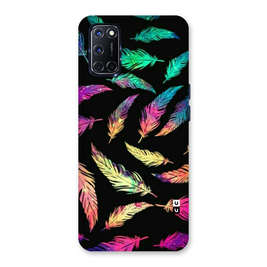 Bright Feathers Back Case for Oppo A52