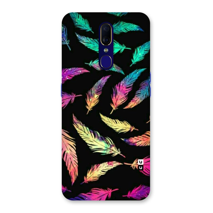 Bright Feathers Back Case for Oppo A9
