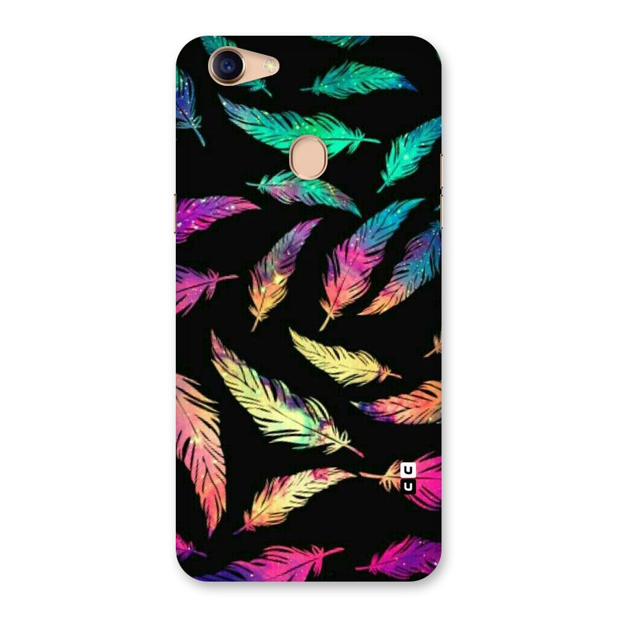 Bright Feathers Back Case for Oppo F5