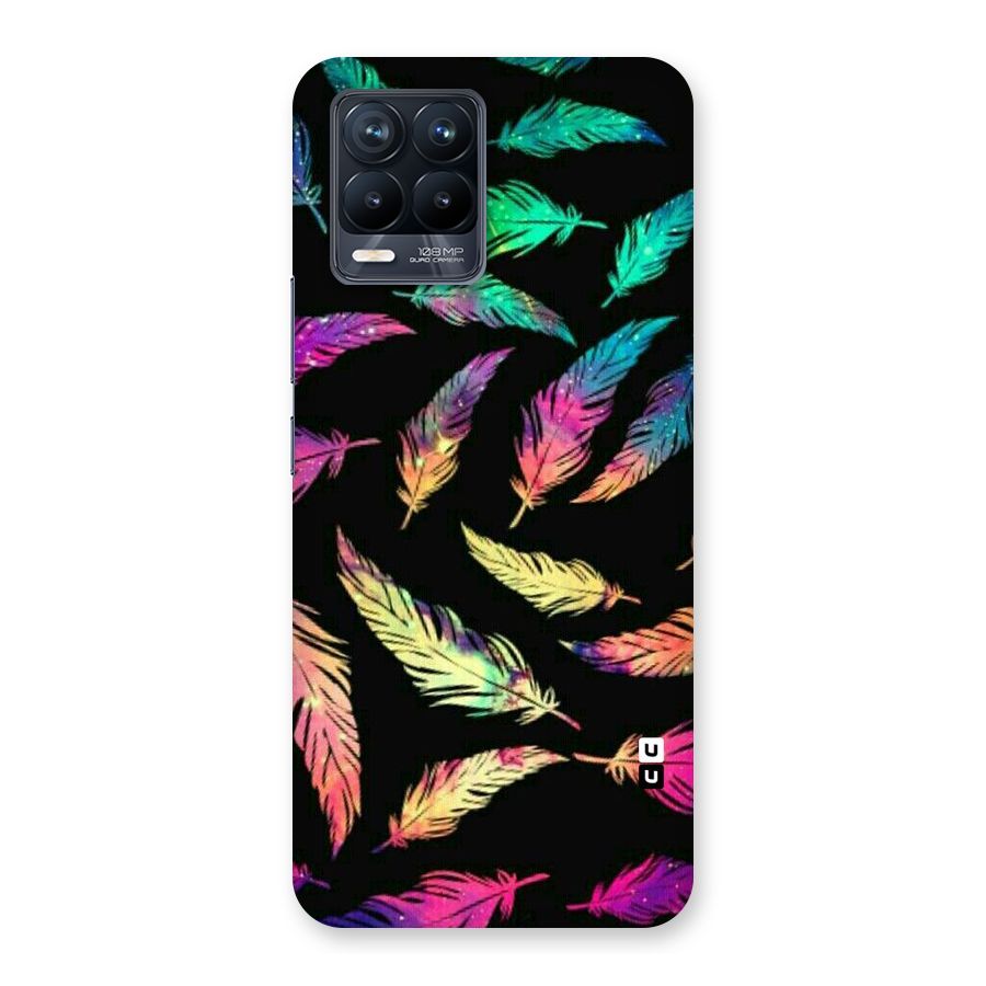 Bright Feathers Back Case for Realme 8 Pro