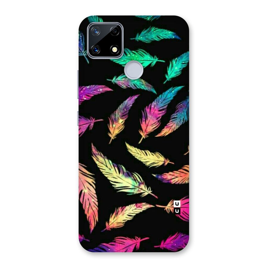 Bright Feathers Back Case for Realme Narzo 20