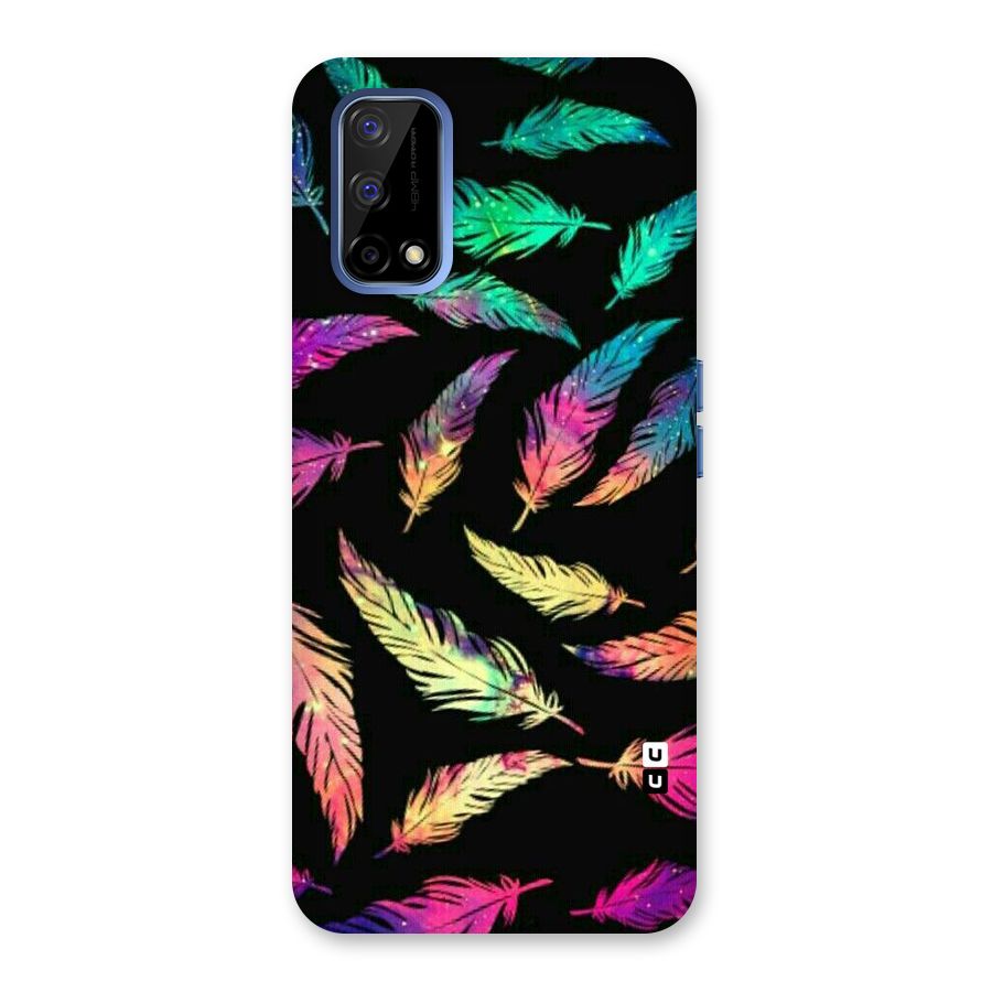 Bright Feathers Back Case for Realme Narzo 30 Pro