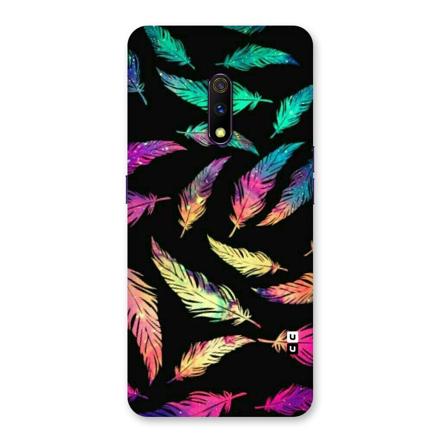 Bright Feathers Back Case for Realme X