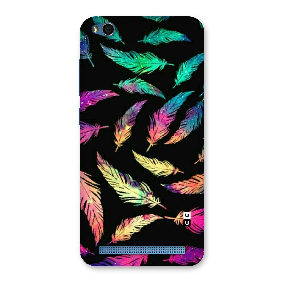 Bright Feathers Back Case for Redmi 5A