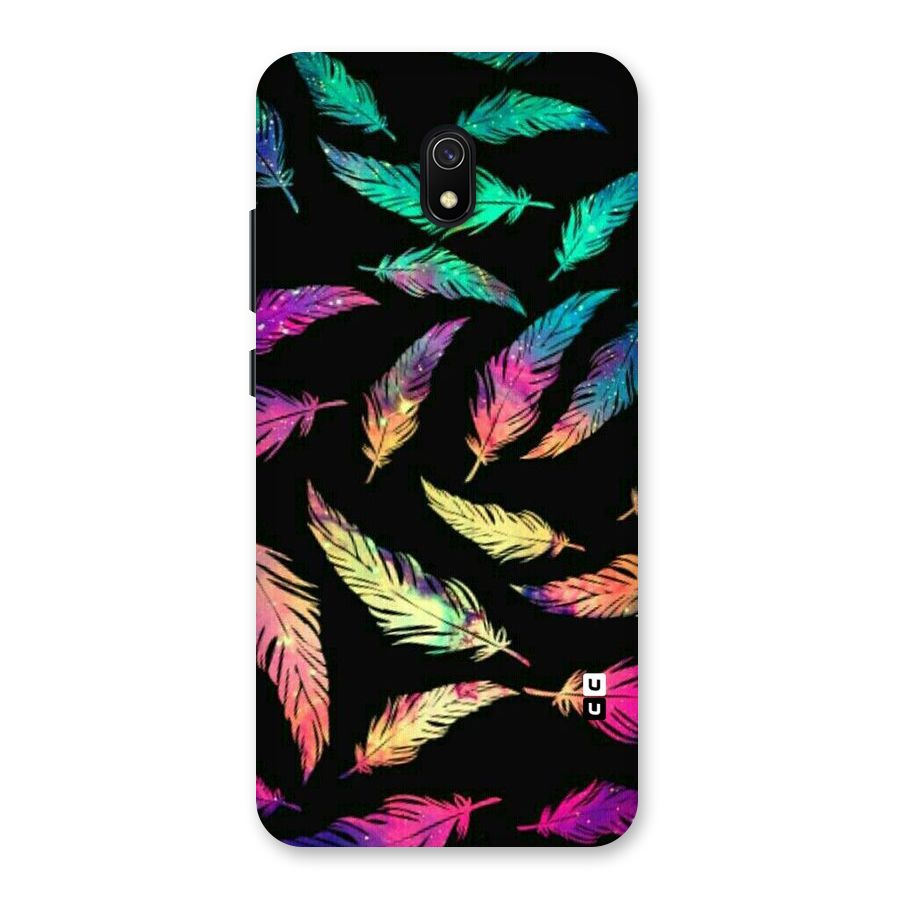 Bright Feathers Back Case for Redmi 8A