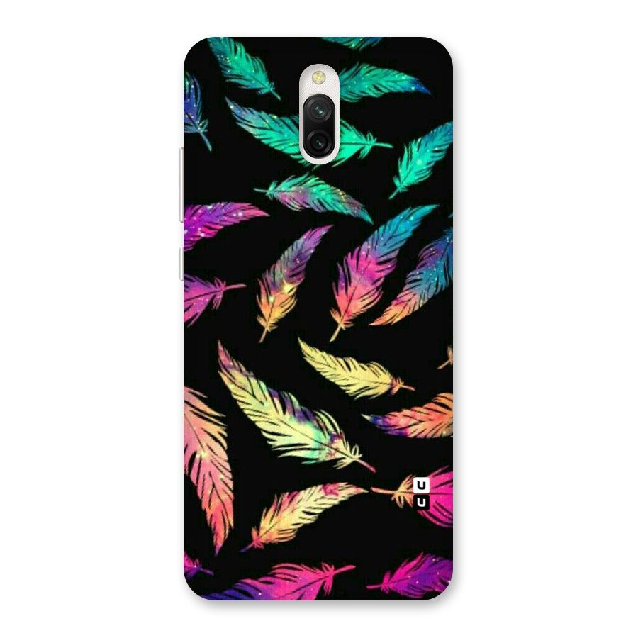 Bright Feathers Back Case for Redmi 8A Dual