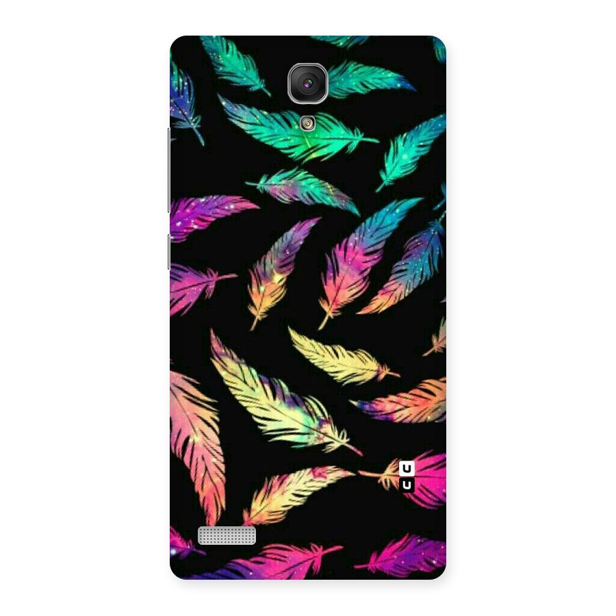 Bright Feathers Back Case for Redmi Note Prime
