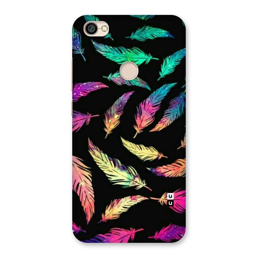 Bright Feathers Back Case for Redmi Y1 2017