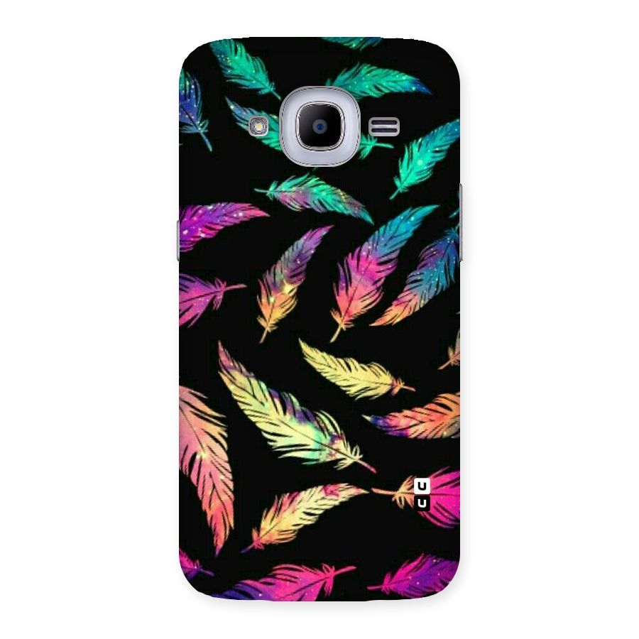 Bright Feathers Back Case for Samsung Galaxy J2 Pro