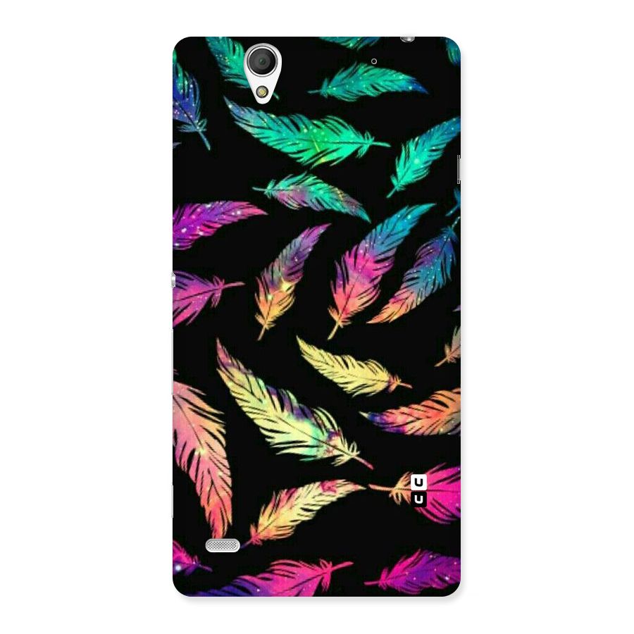 Bright Feathers Back Case for Sony Xperia C4