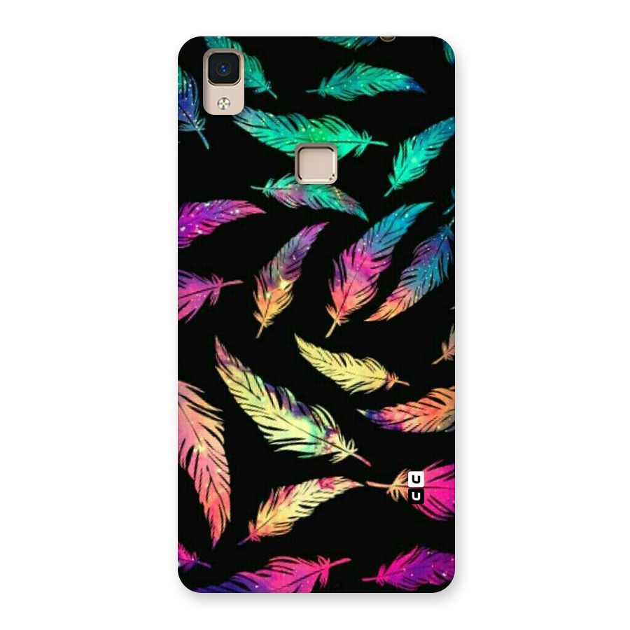Bright Feathers Back Case for V3 Max