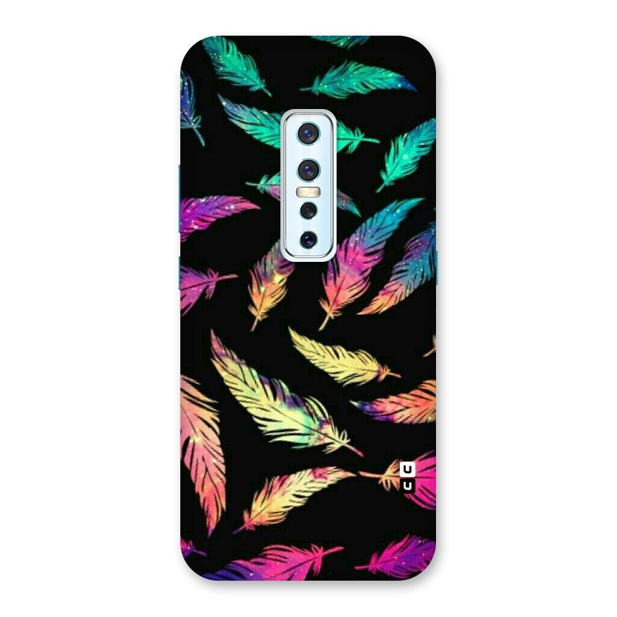 Bright Feathers Back Case for Vivo V17 Pro