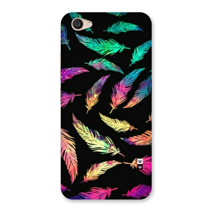 Bright Feathers Back Case for Vivo V5 Plus
