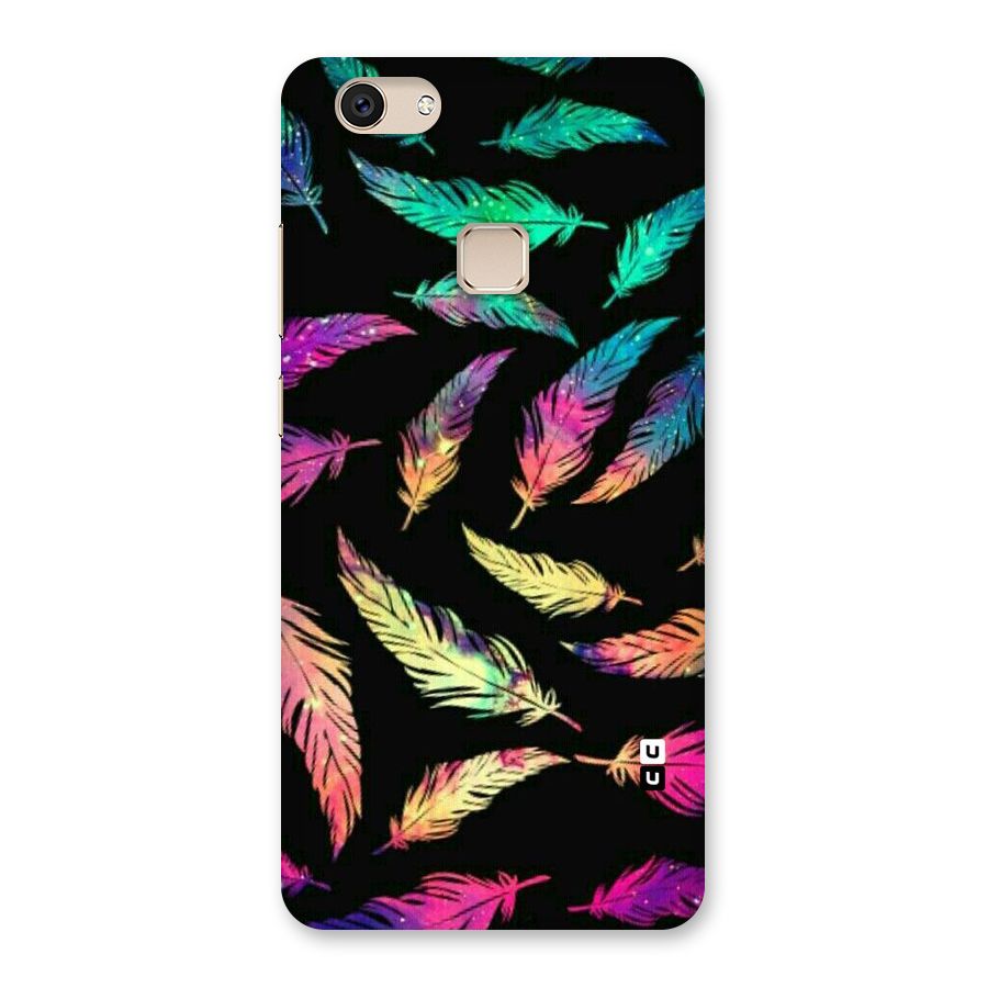 Bright Feathers Back Case for Vivo V7