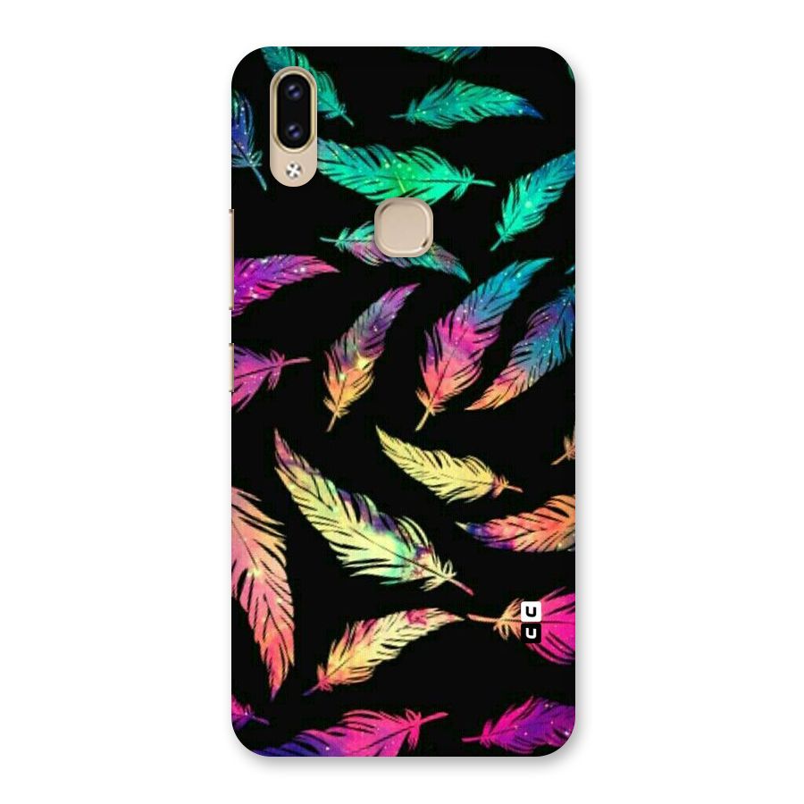 Bright Feathers Back Case for Vivo V9 Youth