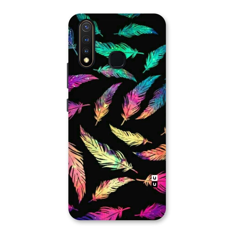 Bright Feathers Back Case for Vivo Y19