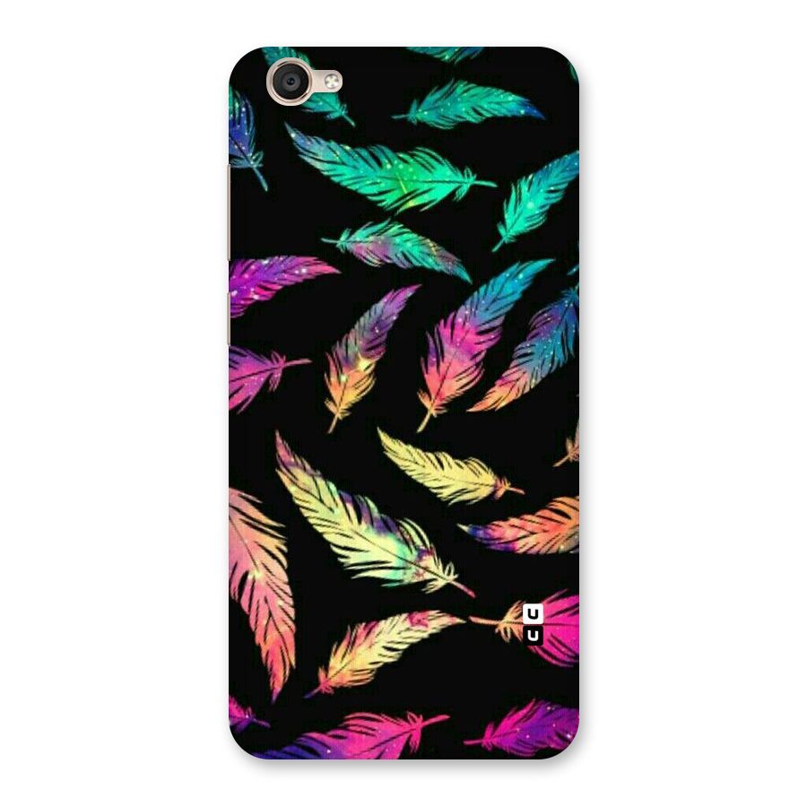 Bright Feathers Back Case for Vivo Y55s