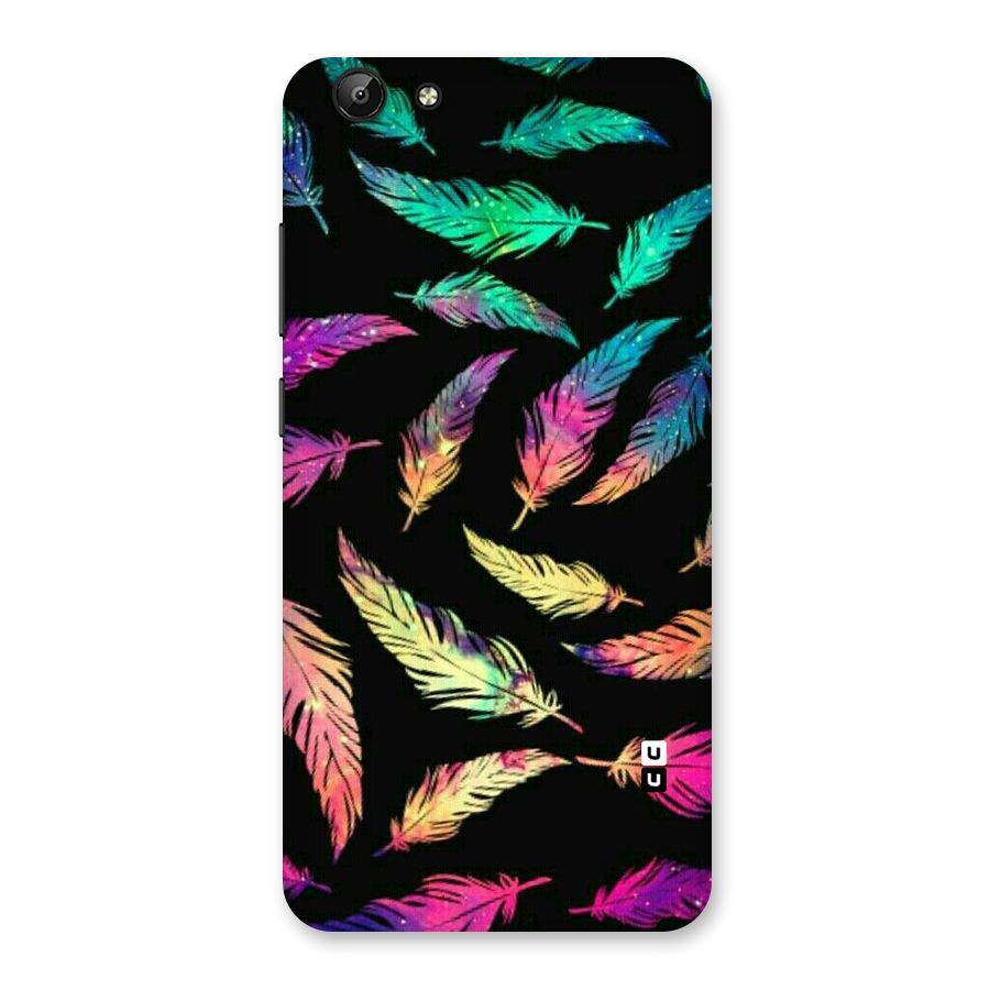 Bright Feathers Back Case for Vivo Y69