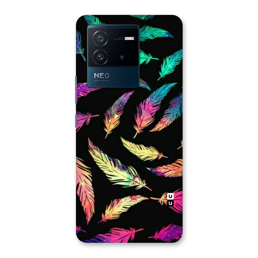 Bright Feathers Back Case for Vivo iQOO Neo 6 5G