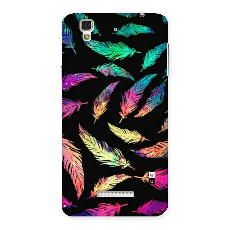 Bright Feathers Back Case for Yu Yureka