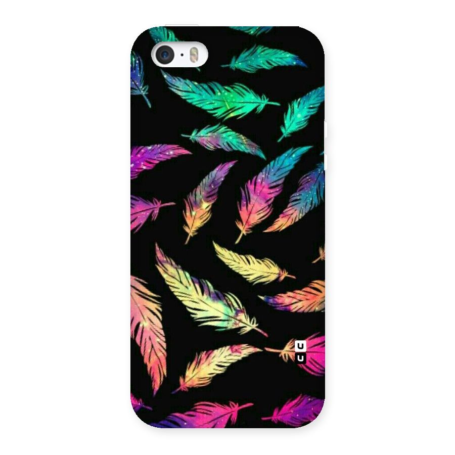 Bright Feathers Back Case for iPhone SE