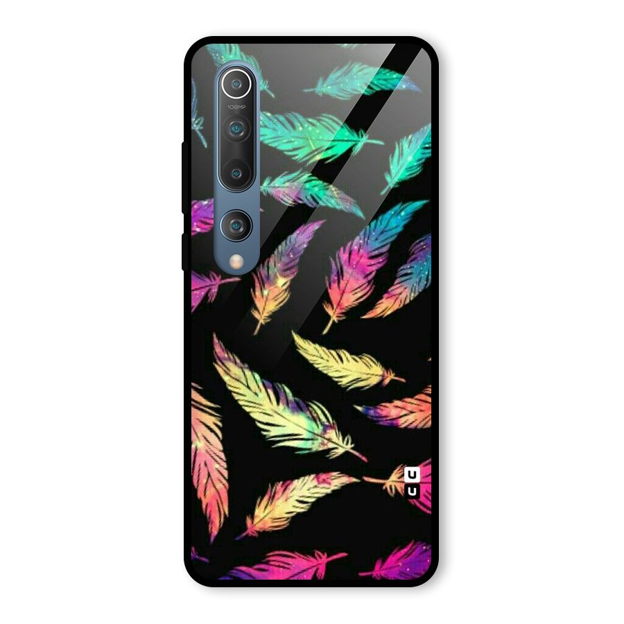 Bright Feathers Glass Back Case for Mi 10